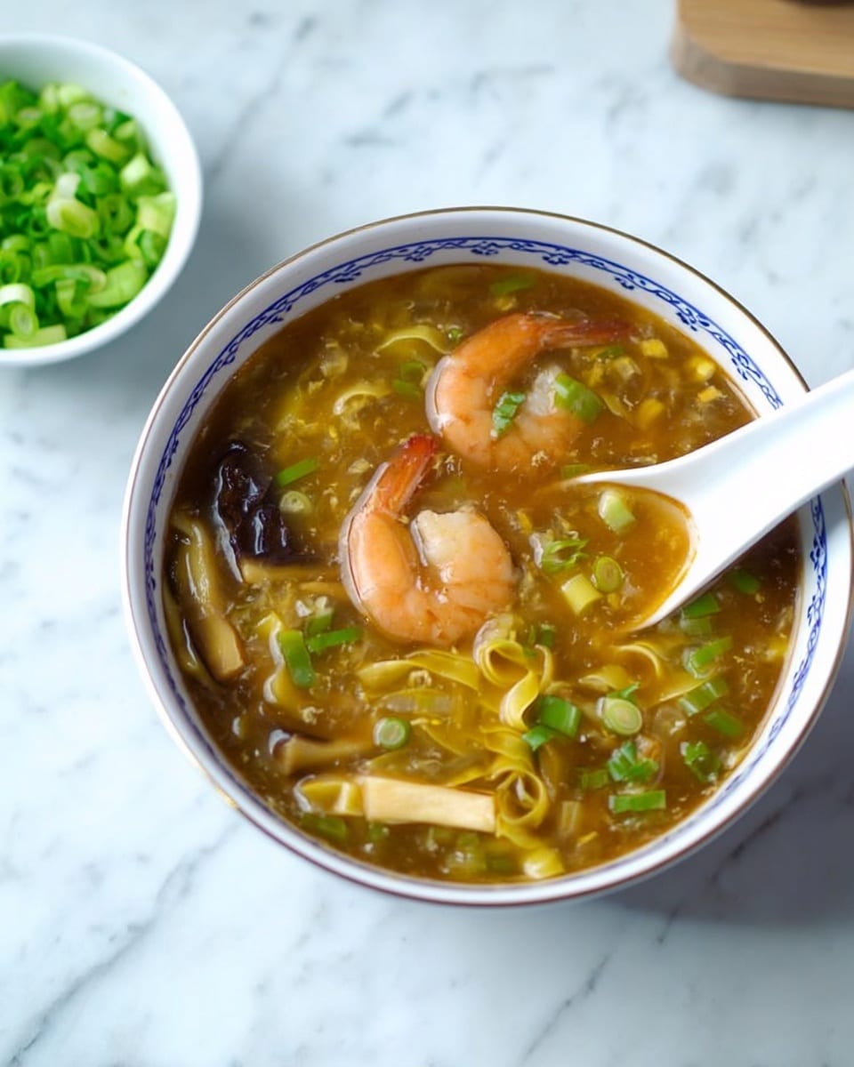 Hot & Sour Shrimp Soup Recipe
