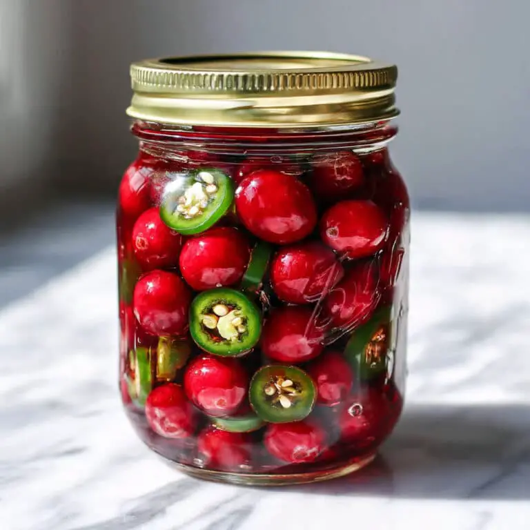 Sweet & Spicy Cranberry Jalapeño Cowboy Candy Recipe