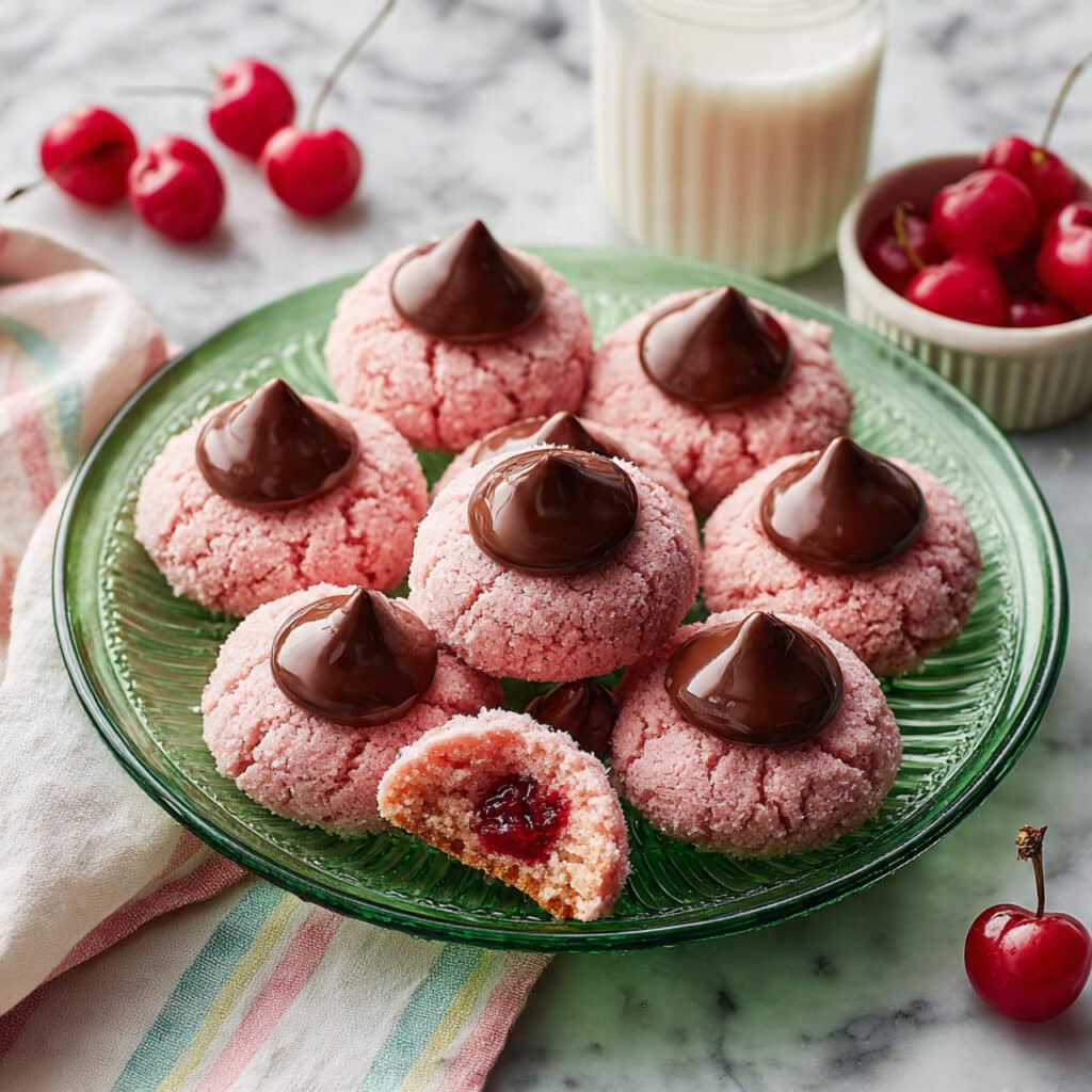 Easy Cherry Blossom Cookies Recipe