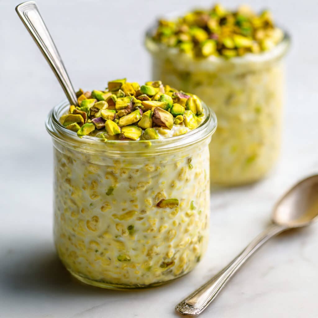 Pistachio Overnight Oats Recipe