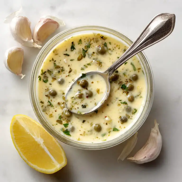 Creamy Lemon Caper Sauce Recipe