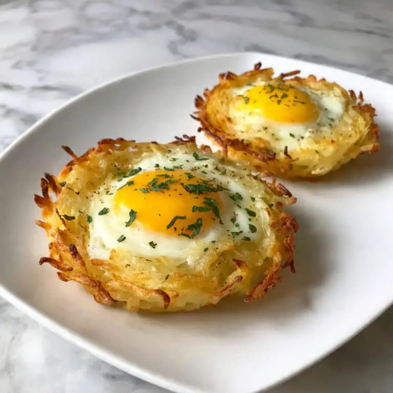 Hash Brown Egg Nests Recipe