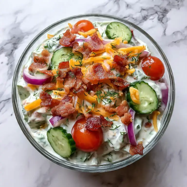 Classic Cucumber Ranch Crack Salad Recipe