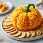 Pumpkin-Shaped Cheese Ball Recipe