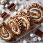 S’mores Rice Krispies Treats Pinwheels Recipe
