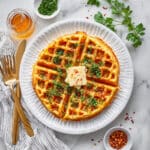 Cheese & Egg Chaffles: Low Carb, Keto-Friendly Waffle Recipe