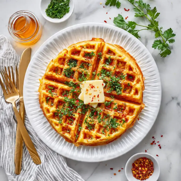 Cheese & Egg Chaffles: Low Carb, Keto-Friendly Waffle Recipe