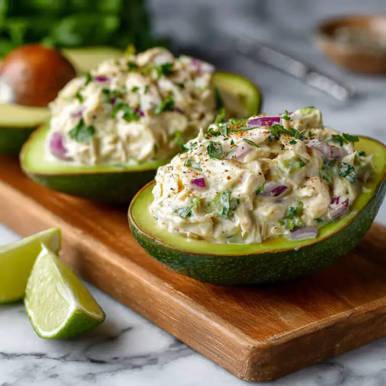 Chicken Salad Stuffed Avocado Recipe