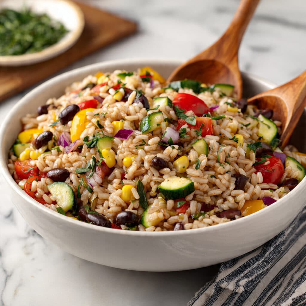 Mediterranean Rice Salad Recipe