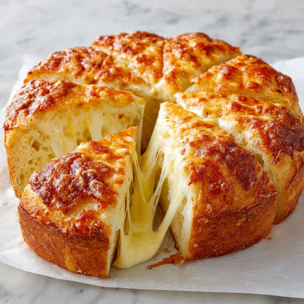 No-Knead Cheddar Cheese Bread Recipe