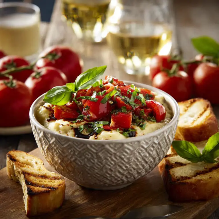 Easy Boursin Bruschetta Dip Recipe