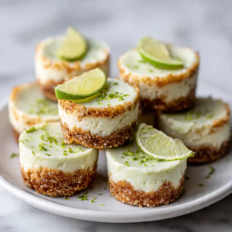 No-Bake Mini Key Lime Pies (Vegan & Paleo) Recipe
