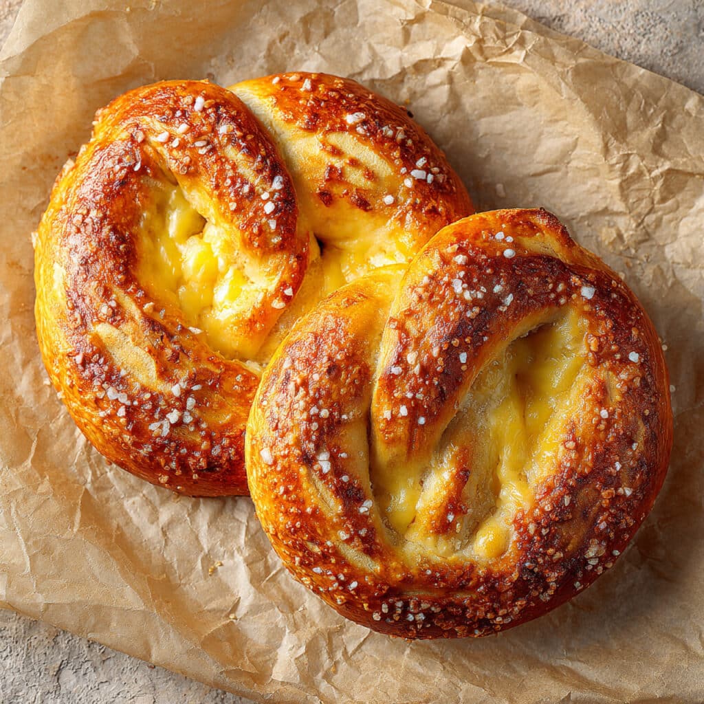 Cheese-Stuffed Soft Pretzels Recipe