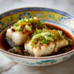 Pan Seared Fish with Ginger, Scallions, and Soy Recipe