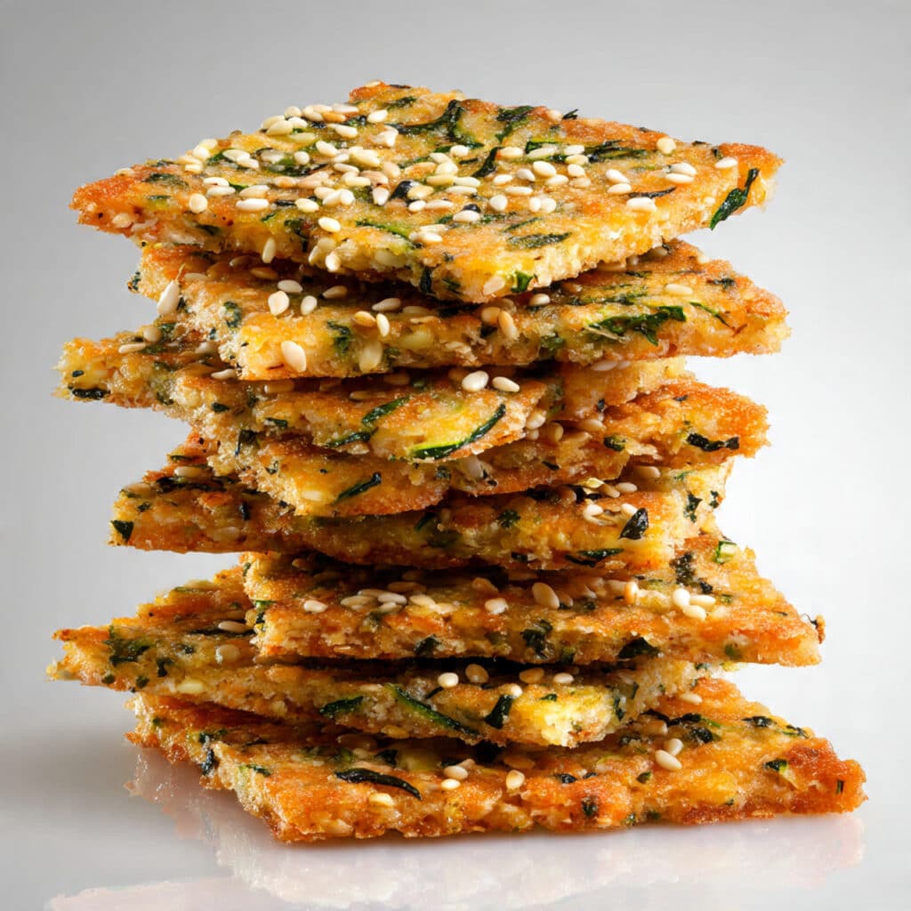 Bake Zucchini Herb Crackers for a Healthy Crunch Recipe