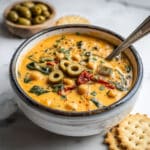 Green Olive and Chickpea Orzo Soup Recipe