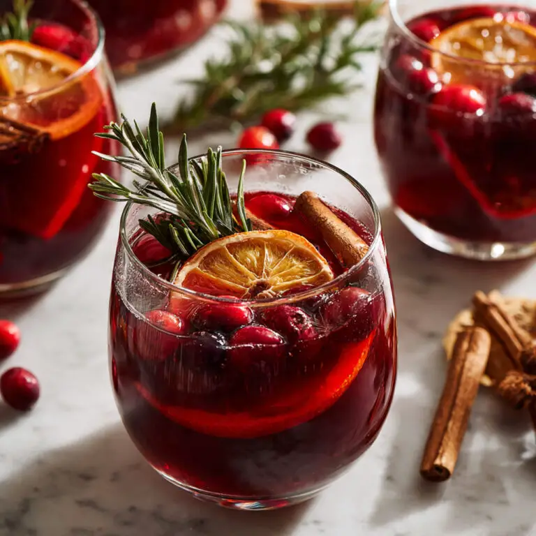 Christmas Punch (Alcoholic or Not) Recipe