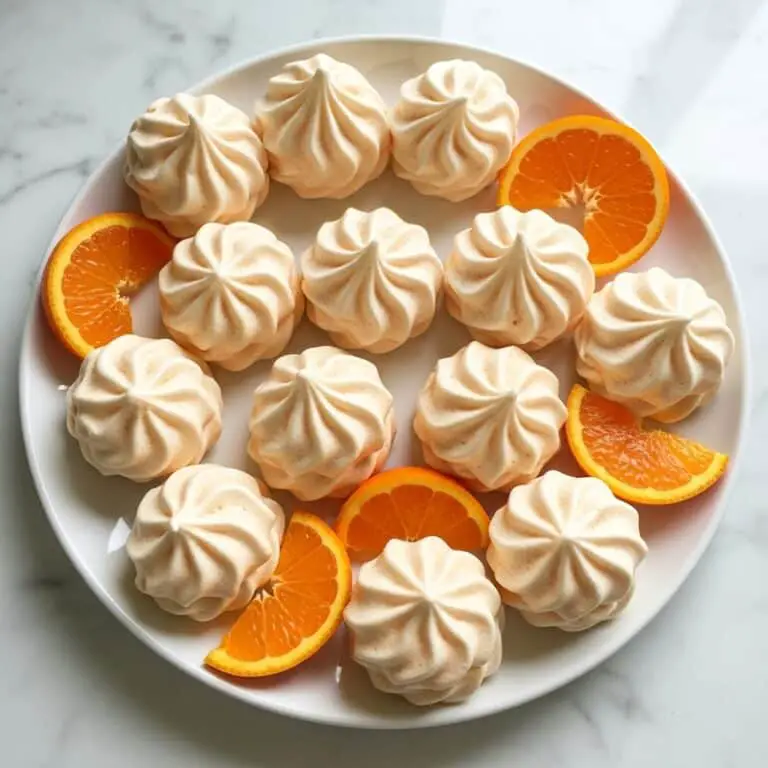 Orange Meringue Cookies Recipe