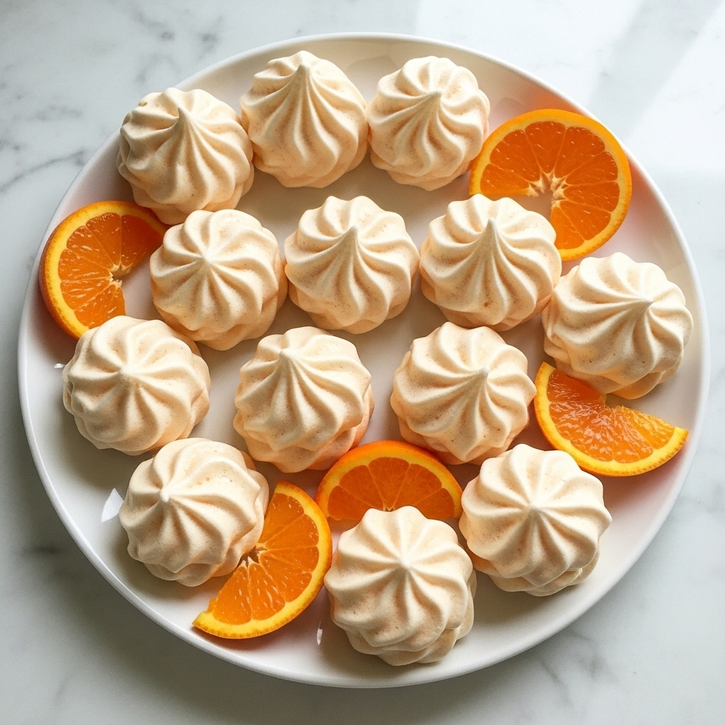 Orange Meringue Cookies Recipe