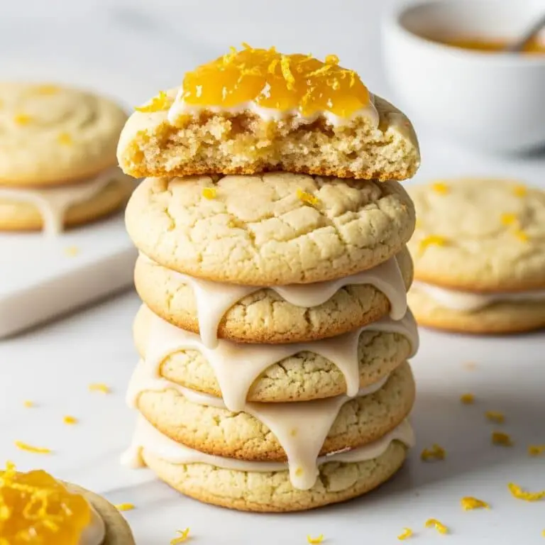 Soft Citrusy Orange Cookies Recipe