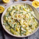 Creamed Leeks with Parmesan and Lemon Recipe