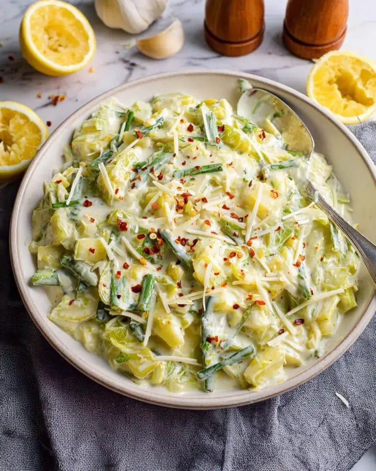 Creamed Leeks with Parmesan and Lemon Recipe