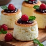 Fluffy Japanese Cotton Cheesecake Cupcakes Recipe