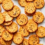 Slice and Bake Cheddar Cheese Coins Recipe