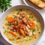 White Bean Soup with Bacon Recipe