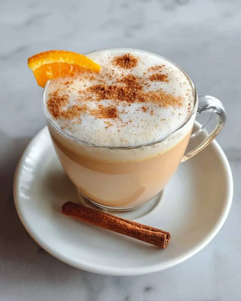 Orange Cinnamon Milk Tea Recipe