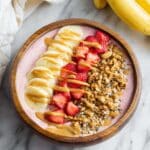 Easy Strawberry Banana Smoothie Bowl Recipe