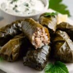 Dolma (Stuffed Grape Leaves) Recipe