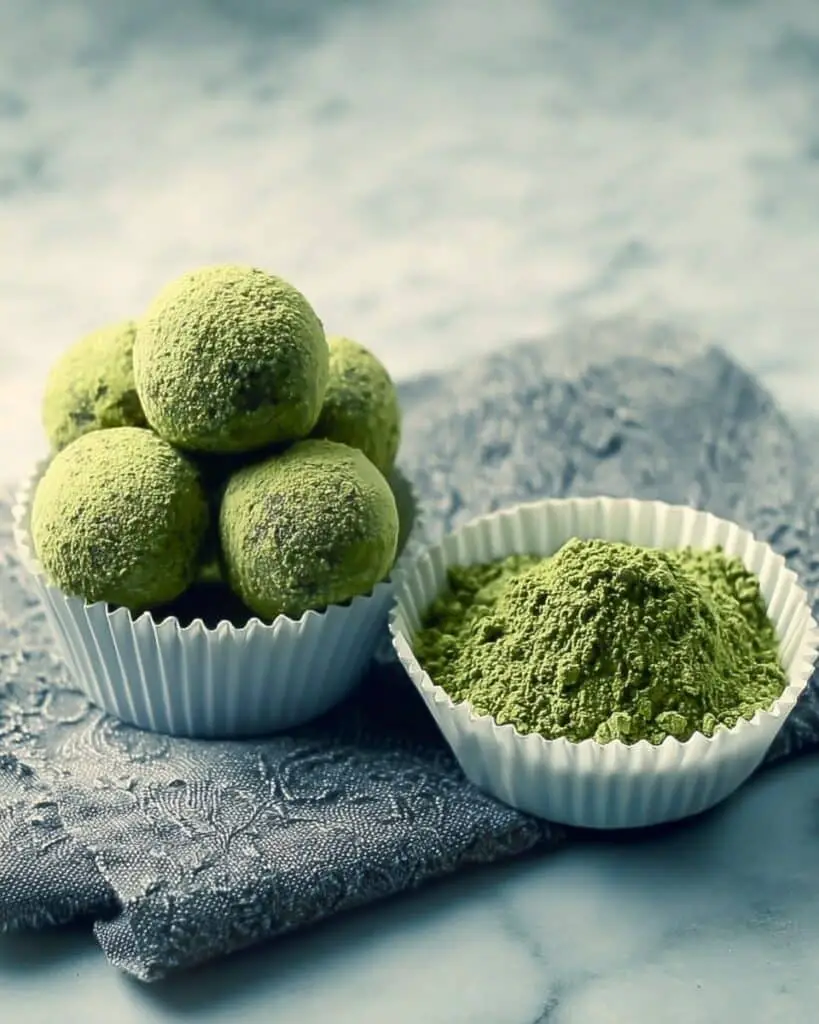 Green Ginger Energy Balls Recipe