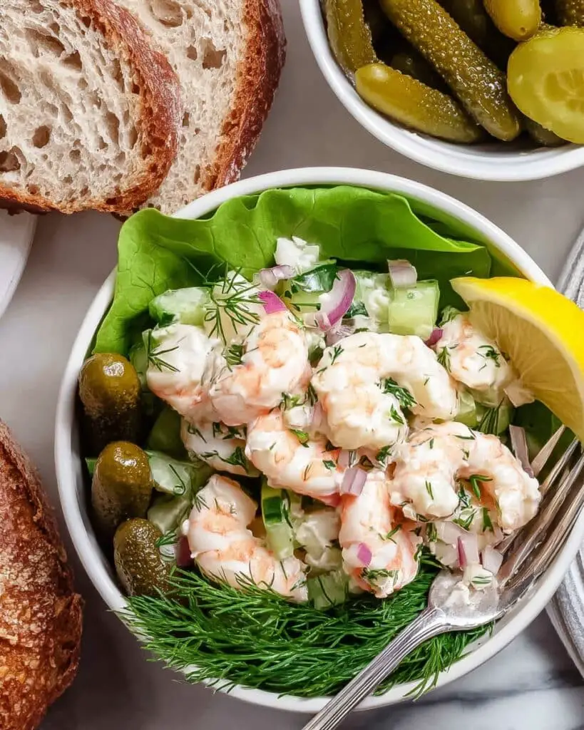 Shrimp Salad with Old Bay and Dill Recipe
