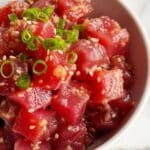 Fresh Tuna Tartare with Soy, Lime, and Sesame Recipe