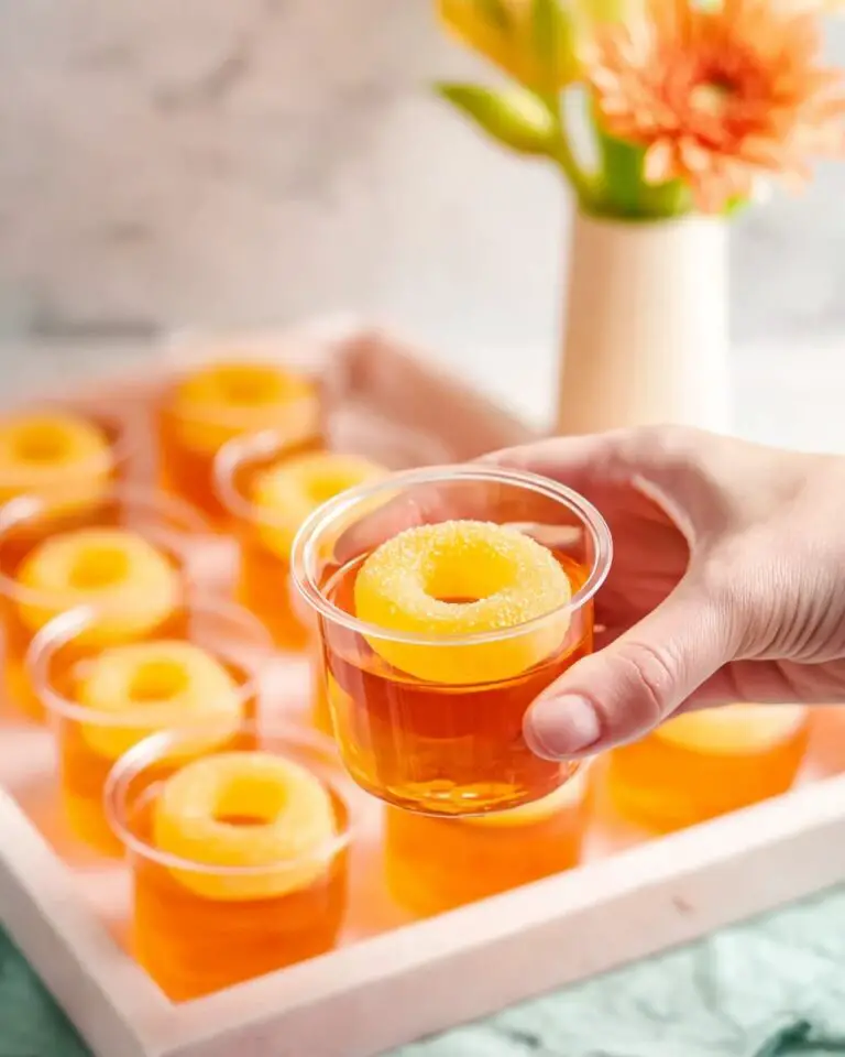 Fuzzy Navel Jello Shots Recipe
