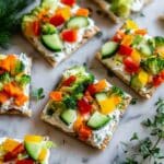 Veggie Crescent Roll Pizza Appetizer Recipe