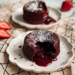 Red Velvet Molten Lava Cakes For Two Recipe