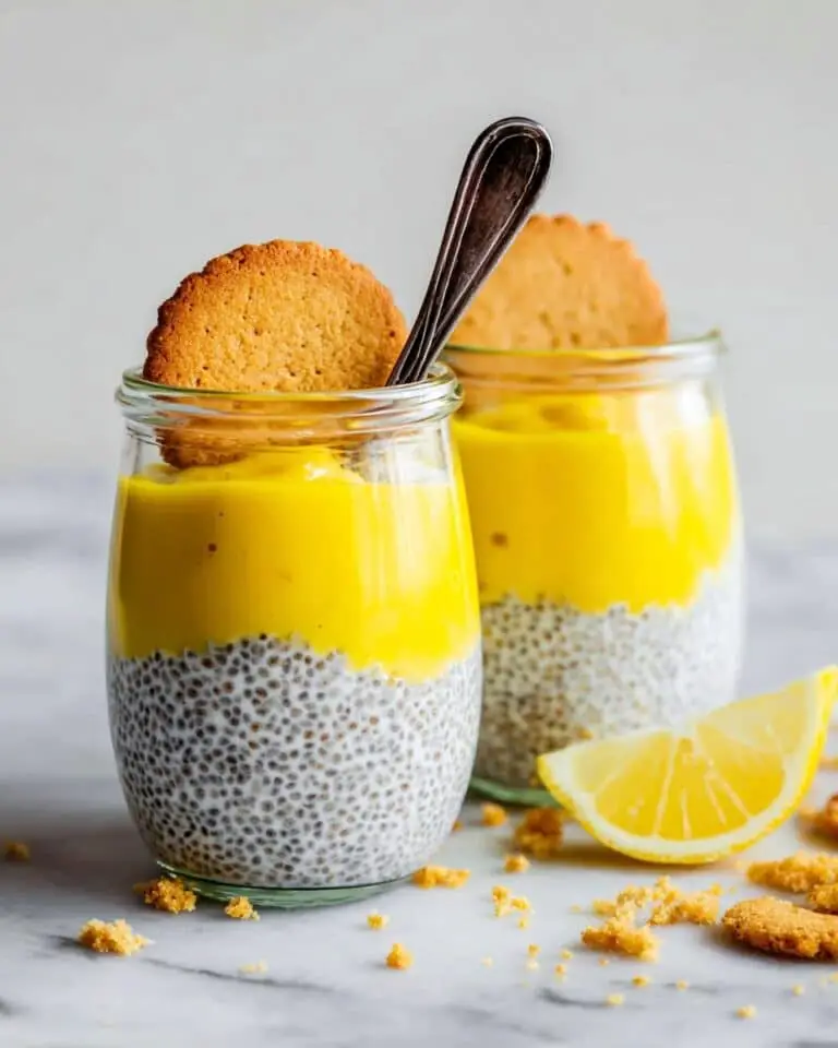 Protein Lemon Cream Pie Chia Seed Pudding Recipe
