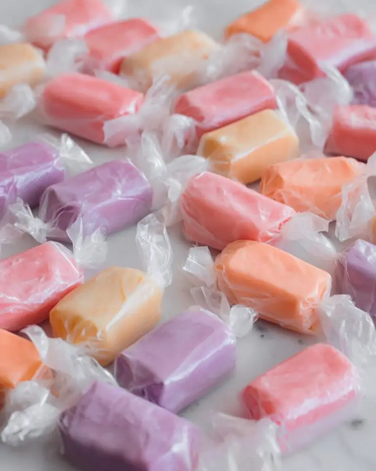 Homemade Saltwater Taffy Recipe