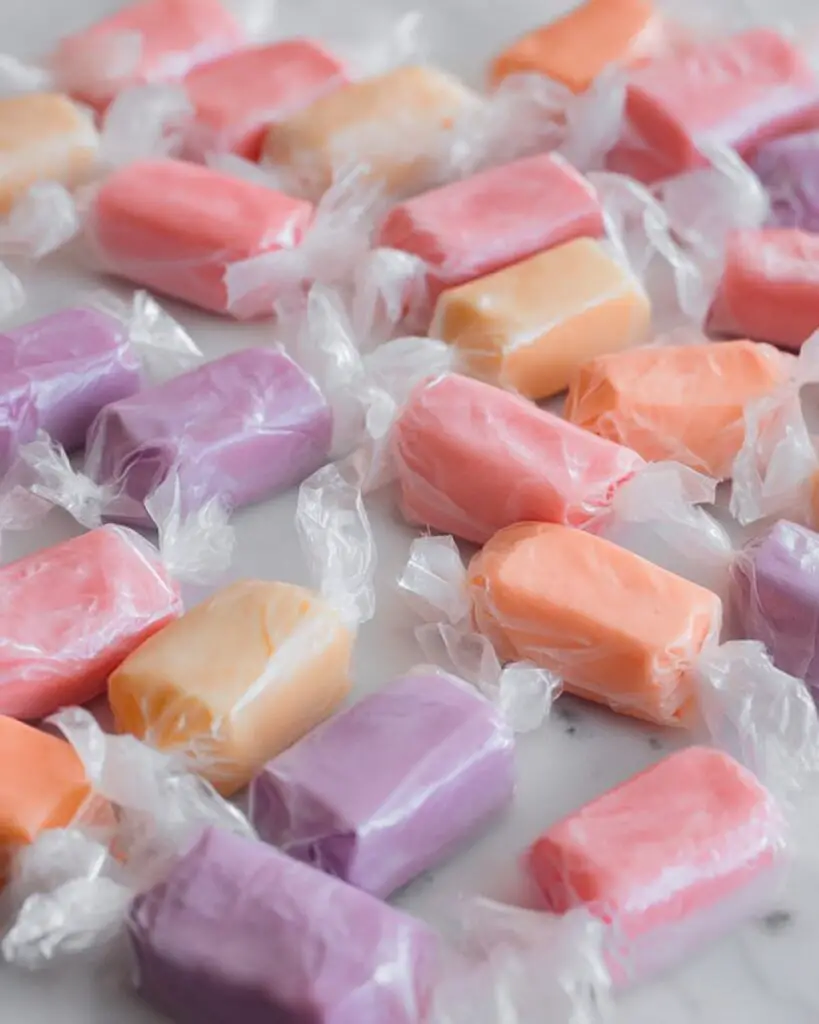 Homemade Saltwater Taffy Recipe