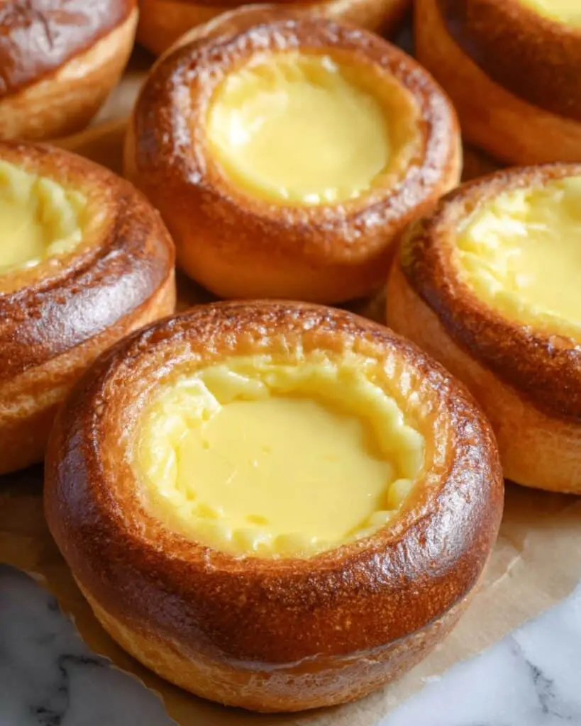 Easy Custard Buns Recipe