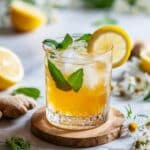 Cortisol Cocktail: A Relaxing Herbal Citrus Elixir Recipe