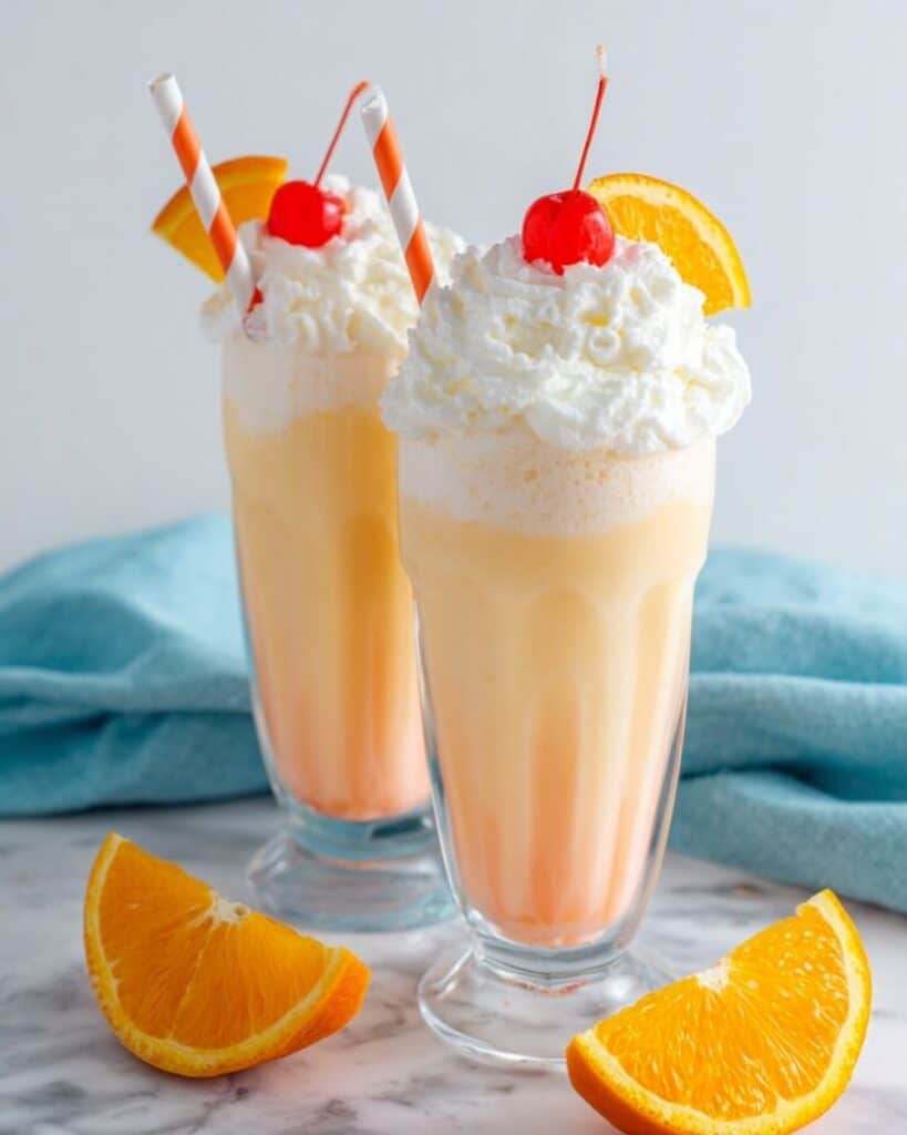 Orange Creamsicle Milkshake Recipe