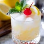 Green Tea Yuzu Sour Mocktail Recipe