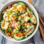 California Roll Cucumber Salad Recipe