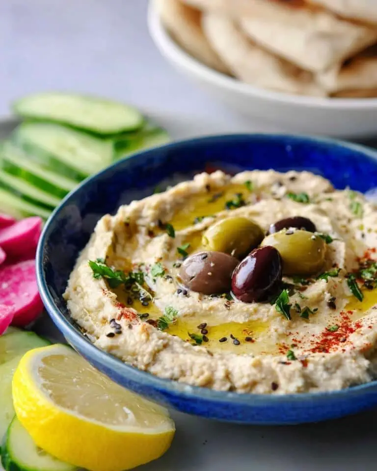 Authentic Lebanese Baba Ghanouj (Grilled Eggplant Purée with Tahini) Recipe