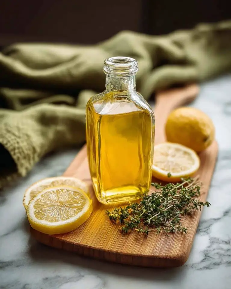 Thyme Cough Syrup with Honey and Lemon Recipe