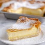 Vanilla Custard Cream Squares Recipe