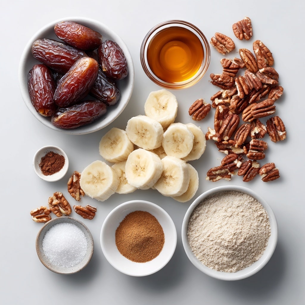 The image shows several square pieces of a dessert arranged in a pile on a white marbled surface. Each square has two visible layers: a swirled top layer with light brown and creamy beige colors in a leaf-like pattern, and a creamy beige bottom layer. The top layer has a smooth texture with a light sprinkle of coarse salt. To the right of the dessert pile, there is a white bowl filled with a dark brown sauce. Photo taken with an iphone --ar 4:5 --v 7